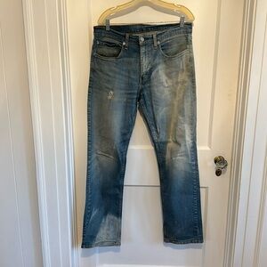 Levi's 559 34x34. One-of-a-kind custom Levi's Designed to look like no one else!